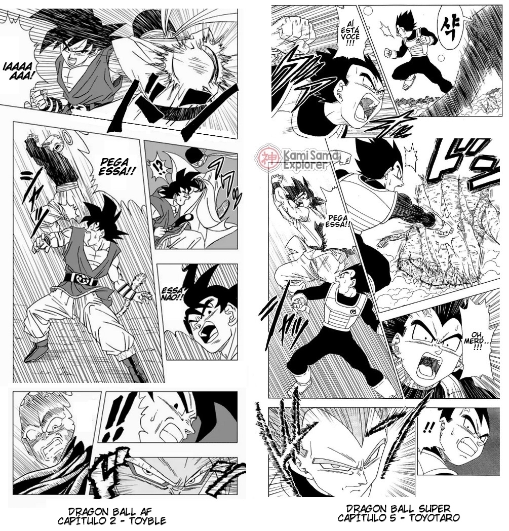 The Full Color Manga's SSJ God color is really UGLY! • Kanzenshuu